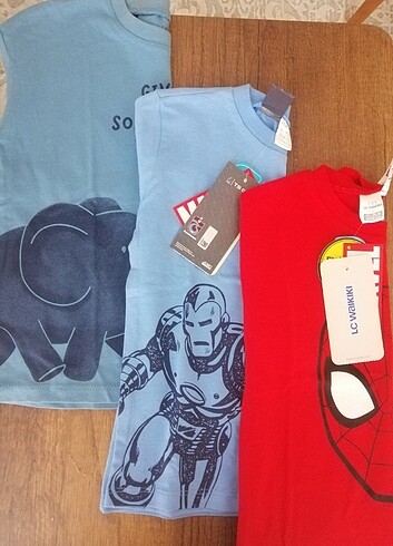 Lcw etiketli 3 adet tshirt 