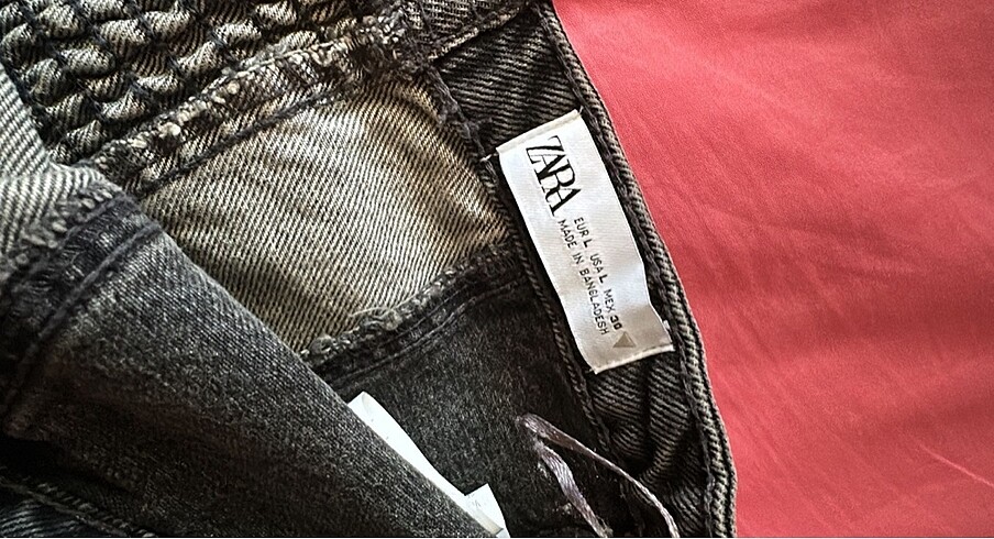 Zara zara denim büstiyer