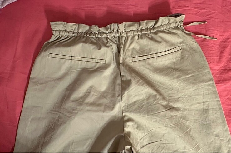 Zara zara lastikli paraşüt pantolon