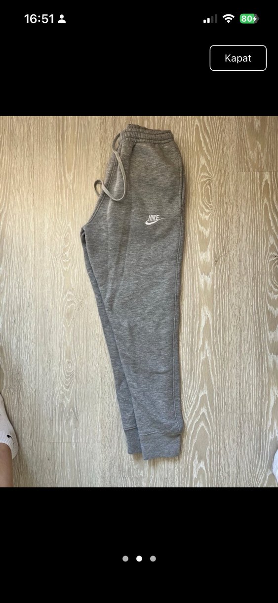 Nike Gri Melanj Eşofman Altı — görsel 2/3