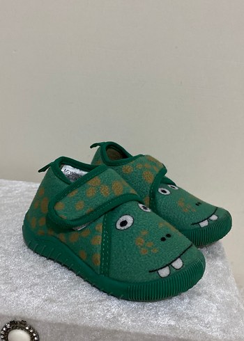 Yeşil Yılan Desenli Erkek Çocuk Terliği - Görsel 4