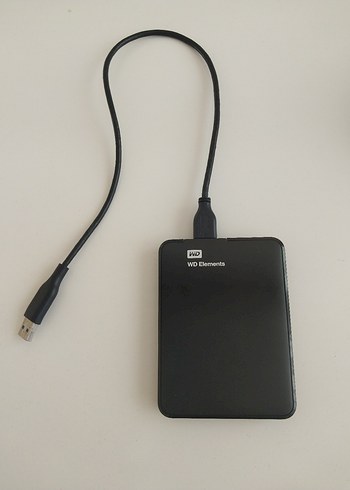 SATILIK | WD Elements 1 TB Taşınabilir Harici Hard Disk