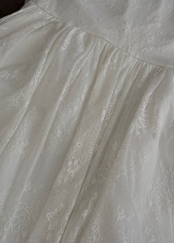 Diğer Vintage Bohem Mini Gelinlik