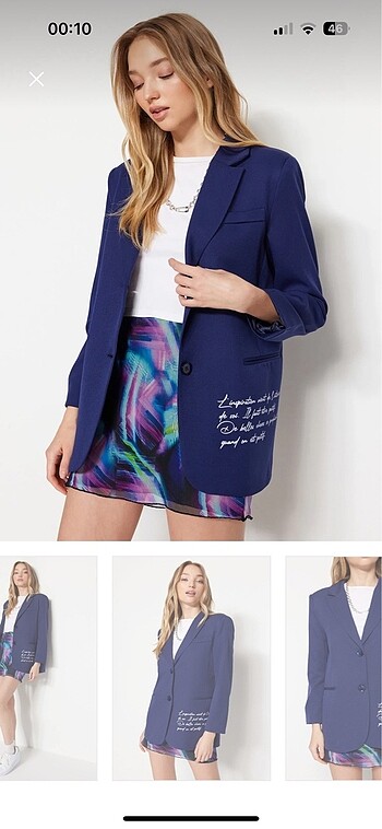 Blazer ceket