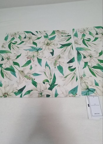 Yeşil Desenli Modern Kırlent Kılıfı - Görsel 3