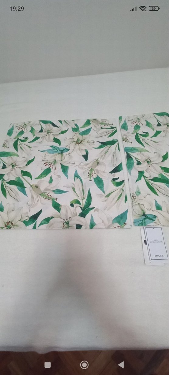 Yeşil Desenli Modern Kırlent Kılıfı - Görsel 3