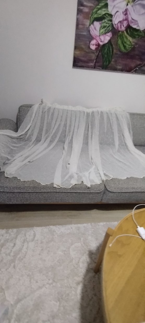 İşlemeli Beyaz Bohem Perde ürün deformelidir fiyat uygun - Görsel 2