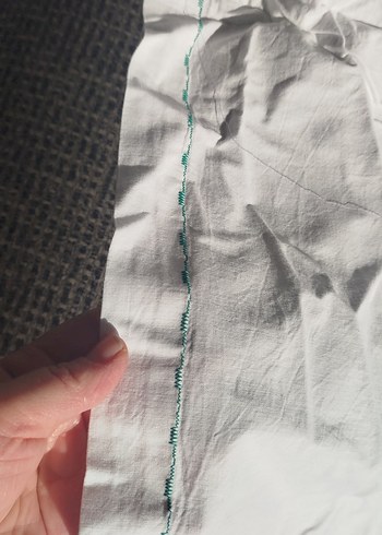 bir etek boyu patiska - Görsel 2