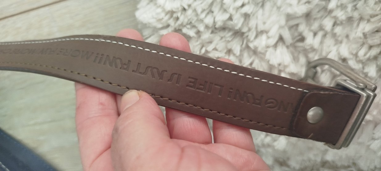 Kahverengi Deri Toka Kemer - Görsel 2