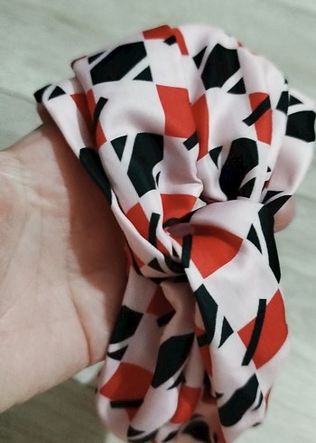 Renkli Elastik Kadın Saç Bandı - Görsel 2