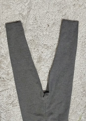 Gri Sıcak tayt - Görsel 5