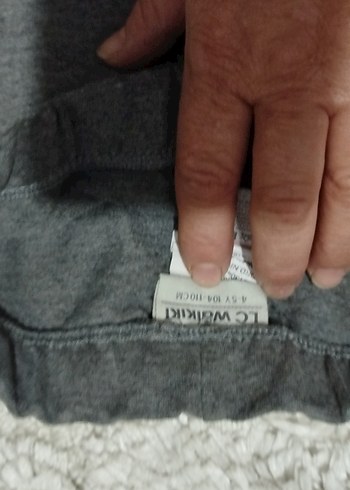 Gri Sıcak tayt - Görsel 4