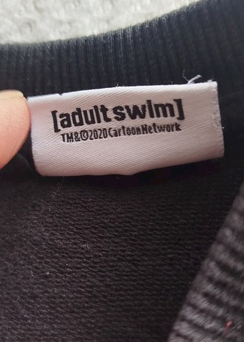 Siyah Baskılı Sweatshirt - Görsel 6