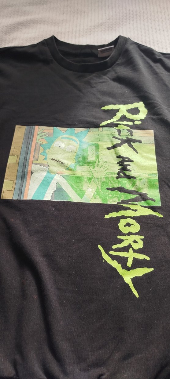 Siyah Baskılı Sweatshirt - Görsel 2