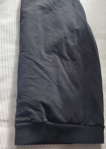 Siyah Baskılı Rahat Kesim Sweatshirt - Görsel 8