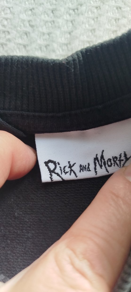 Siyah Baskılı Rahat Kesim Sweatshirt - Görsel 4