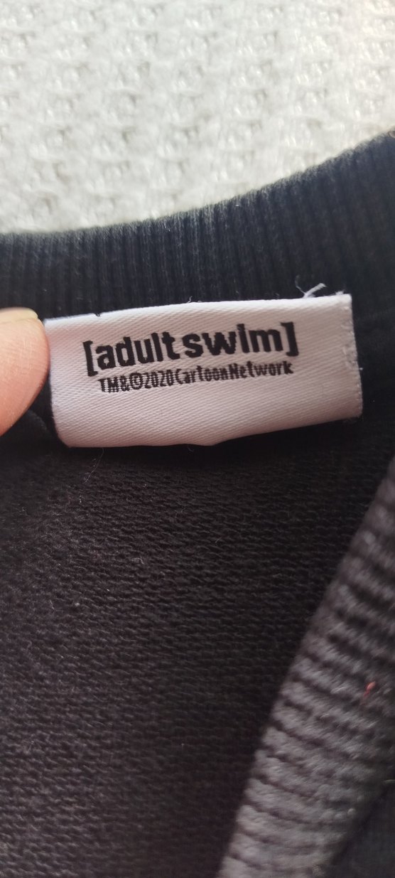 Siyah Baskılı Rahat Kesim Sweatshirt - Görsel 3