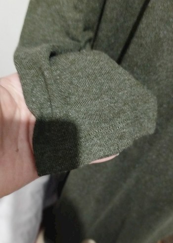 Uzun Kollu Salaş Kadın Triko Elbise - Görsel 3