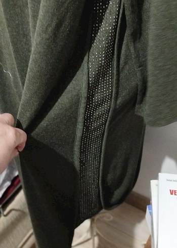 Uzun Kollu Salaş Kadın Triko Elbise - Görsel 5