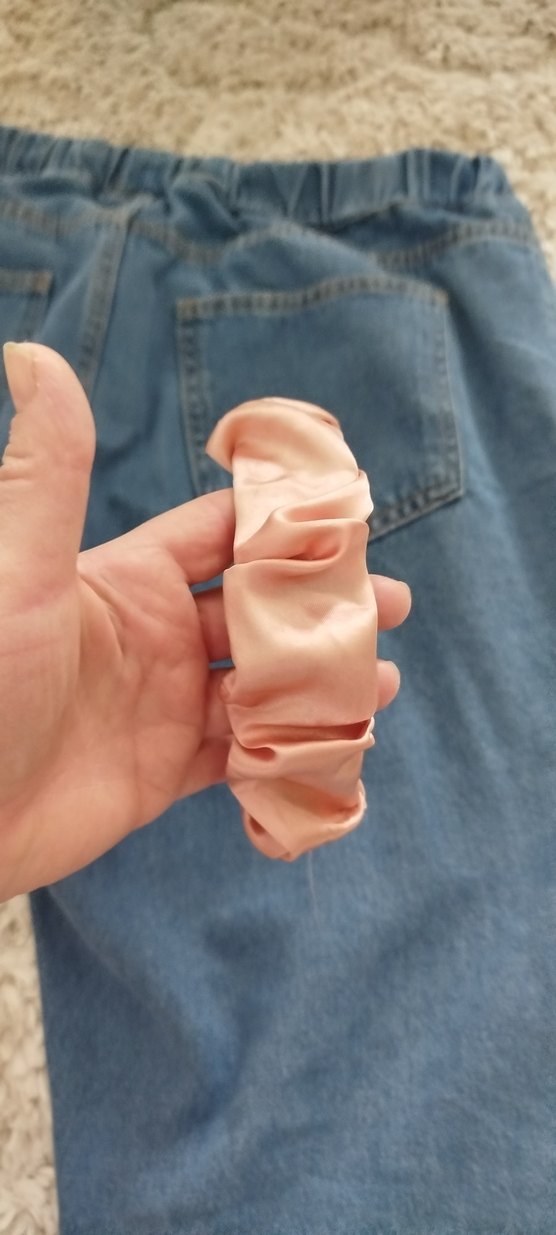 Pembe Fırfırlı Kadın Saç Bandı - Görsel 3