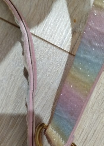 Kalp Tokalı Pastel Renkli  Deri Kemer - Görsel 6