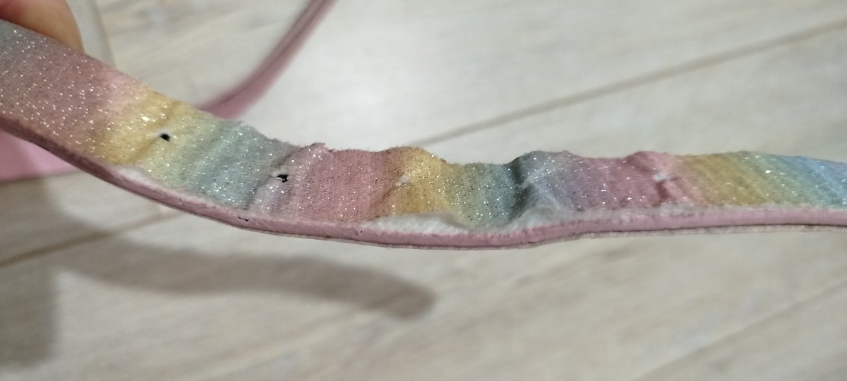 Kalp Tokalı Pastel Renkli  Deri Kemer - Görsel 3