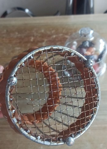 Madame Coco Metal ve Hasır Sepet