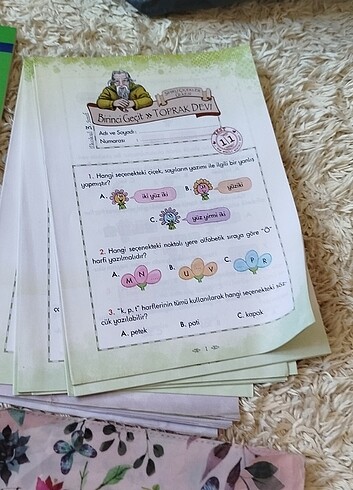 7 adet test kitabı bir tanesi çok az çözülmüş - Görsel 6
