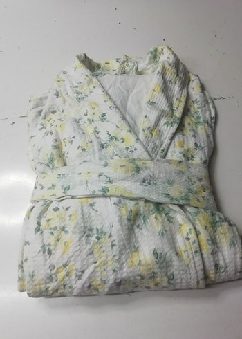 Bağlamalı Uzun Bohem Kadın Sabahlık - Görsel 3