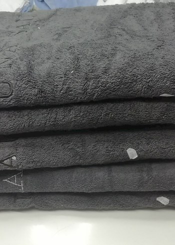 Gri Havlu Seti buyuk boy - Görsel 3