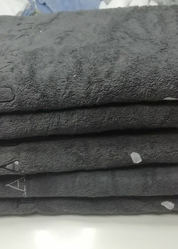 Gri Havlu Seti buyuk boy - Görsel 2