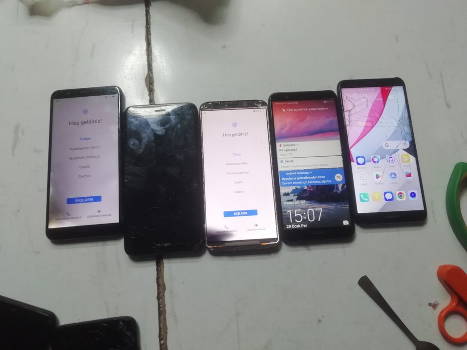 P smart 2018 ekranlar çatlak parça - Görsel 2