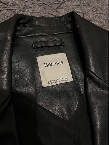 xs Beden deri blazer