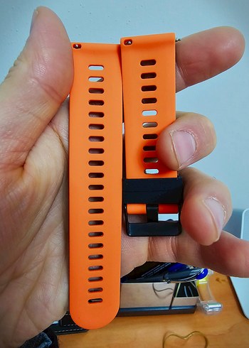 Siyah akıllı Saat Kayışı - Görsel 2