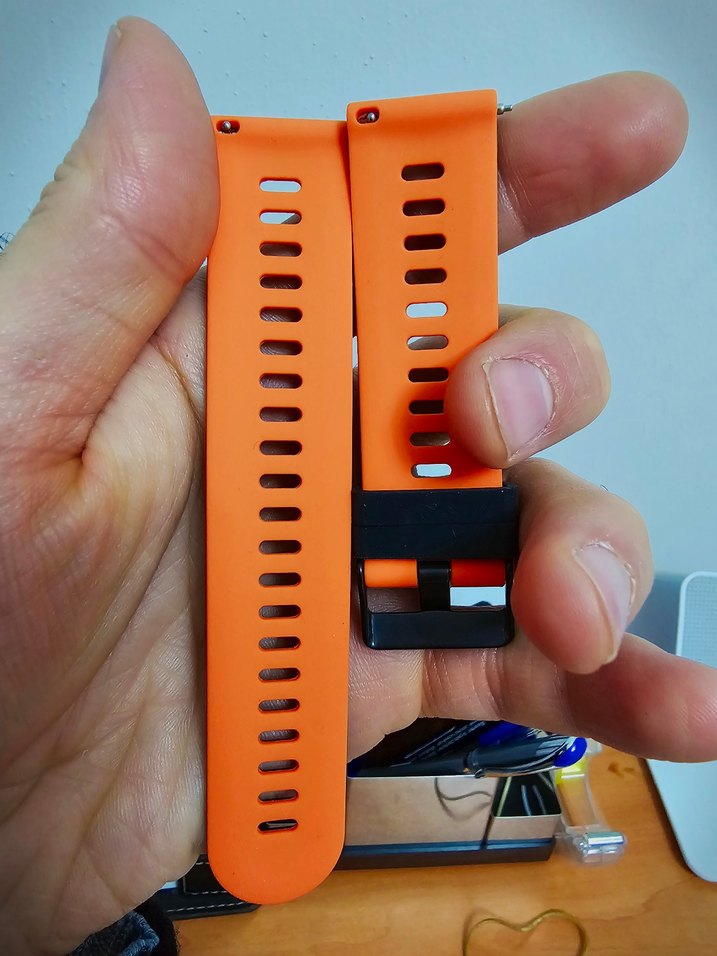 Siyah akıllı Saat Kayışı - Görsel 2