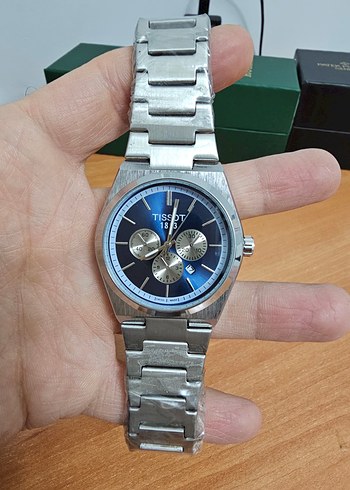 Tissot Mavi Kadranlı Klasik Erkek Saati - Görsel 7