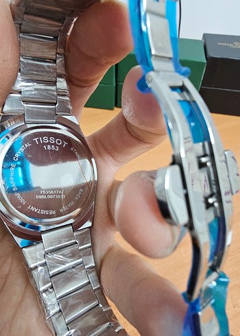 Tissot Mavi Kadranlı Klasik Erkek Saati - Görsel 4