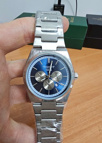 Tissot Mavi Kadranlı Klasik Erkek Saati - Görsel 2