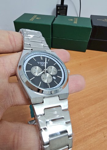 Tissot siyah kadran erkek saati - Görsel 3