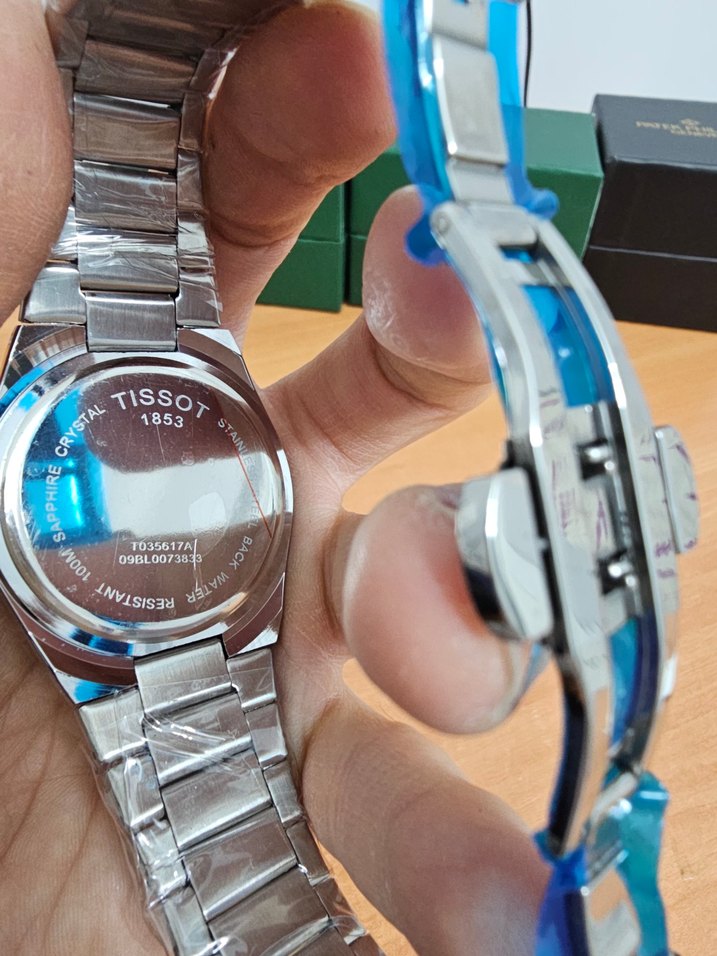 Tissot siyah kadran erkek saati - Görsel 5