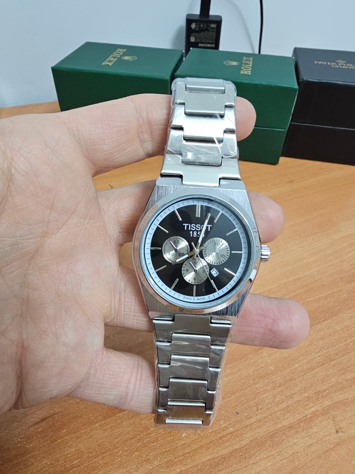 Tissot siyah kadran erkek saati - Görsel 2