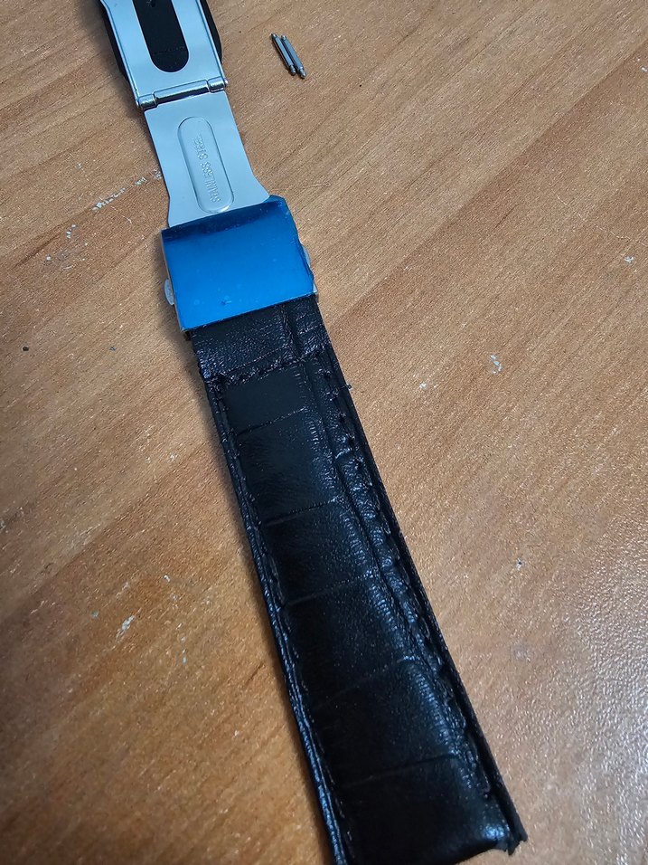 Deri Erkek Saat Kayışı - Görsel 5