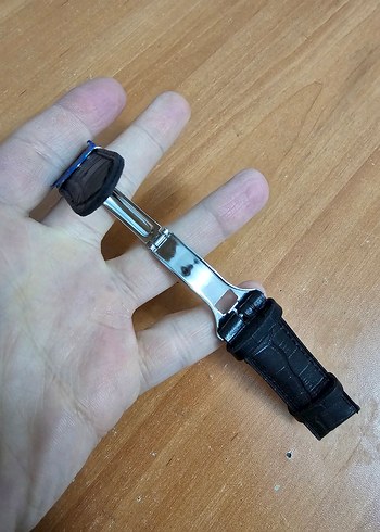 Siyah Erkek Saat Kayışı - Görsel 6