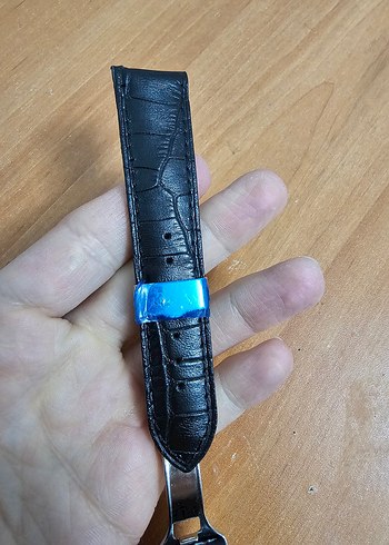 Siyah Erkek Saat Kayışı - Görsel 5