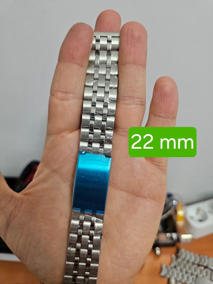 Çelik Saat Kordonu 22 mm - Görsel 5
