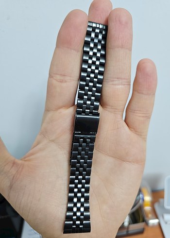 20mm Erkek Saat Kordonu Metal - Görsel 10