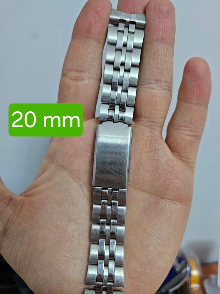 20 mm Çelik Saat Kayışı - Görsel 4