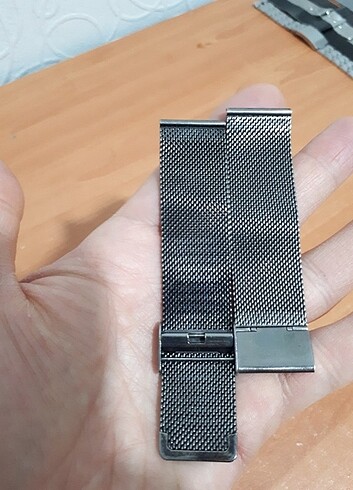 22 mm koyu gri hasır kordon