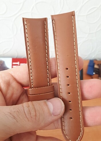Gerçek deri kordon 22 mm