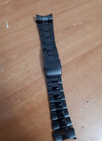 Siyah çelik kordon 24 mm - Görsel 5